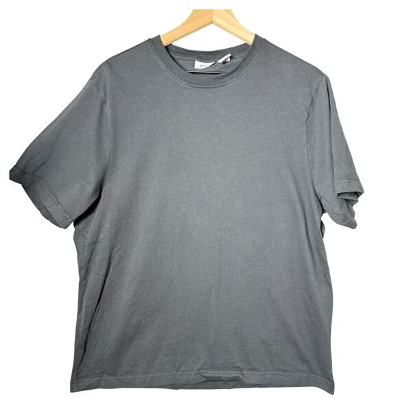 Jason Wu Black Round Neck T Shirt Cotton Modal Pullover Mens Size XL - Picture 1 of 7